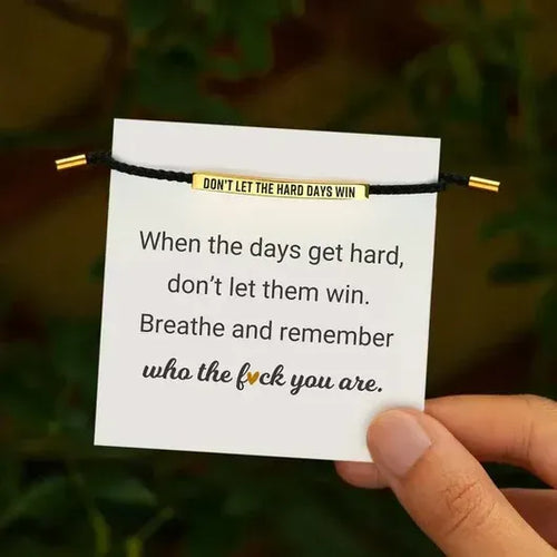 Don't Let The Hard Days Win Rannekoru